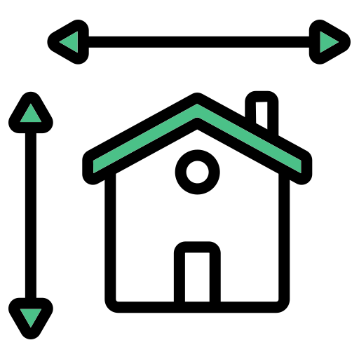 icon for room size