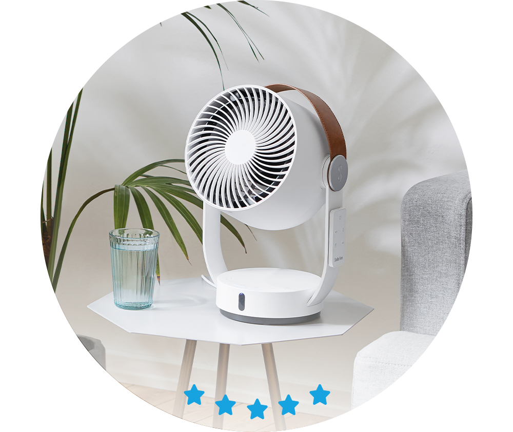 Stadler Form Leo table fan customer rating  5 stars