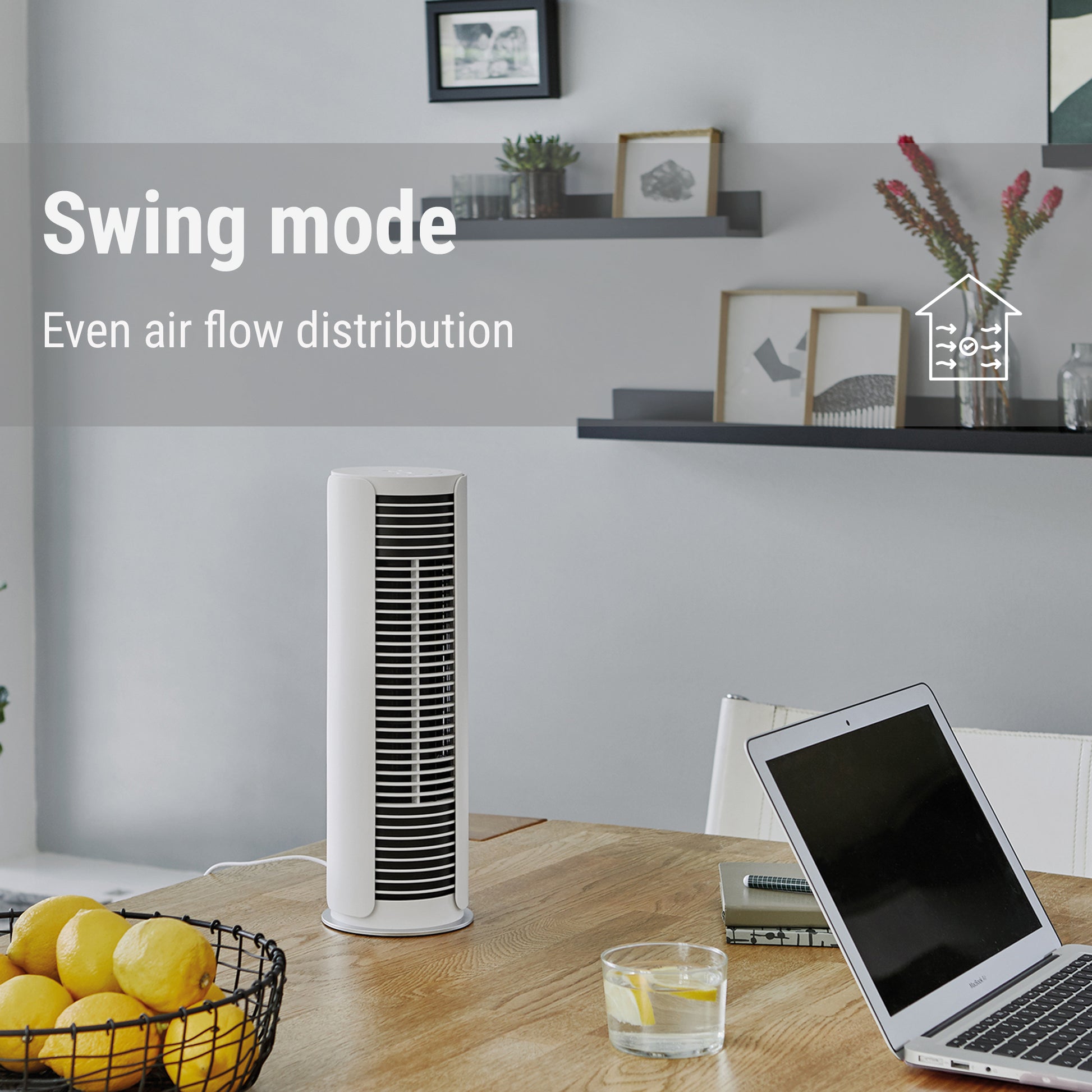 Stadler Form Peter little table fan with swing mode